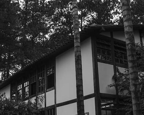 architecture-black-and-white-building-home